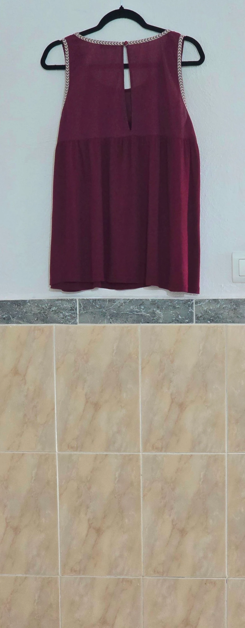 Blusa color burdeos talla XL – photo 3